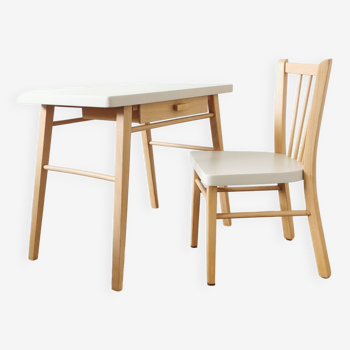 Baumann desk and chair set