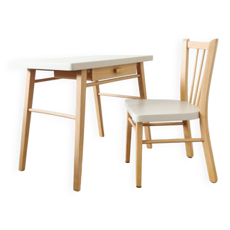 Baumann desk and chair set