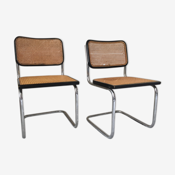 Paire de chaises B32 by Marcel Breuer