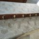 vintage coat rack with 6 hooks