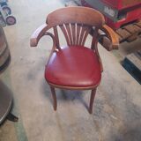 Red armchair