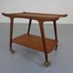 Danish Organic Teak Tea Cart, 1960s
