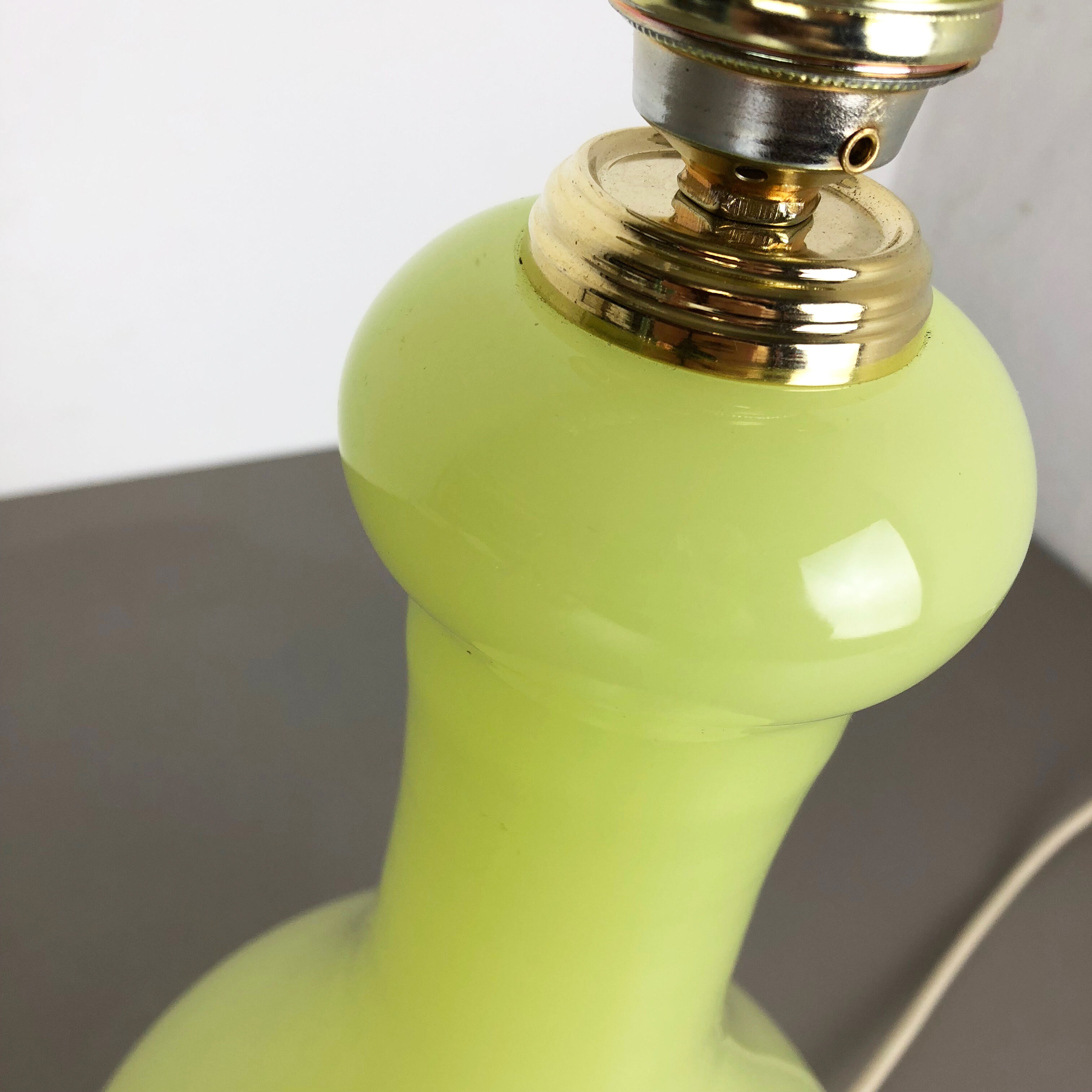 Lampe de table en verre de Murano Cenedese Vetri Italie années 60