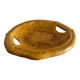 Large glazed terracotta dish