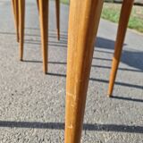 Set of 4 chairs by Antoine Suman