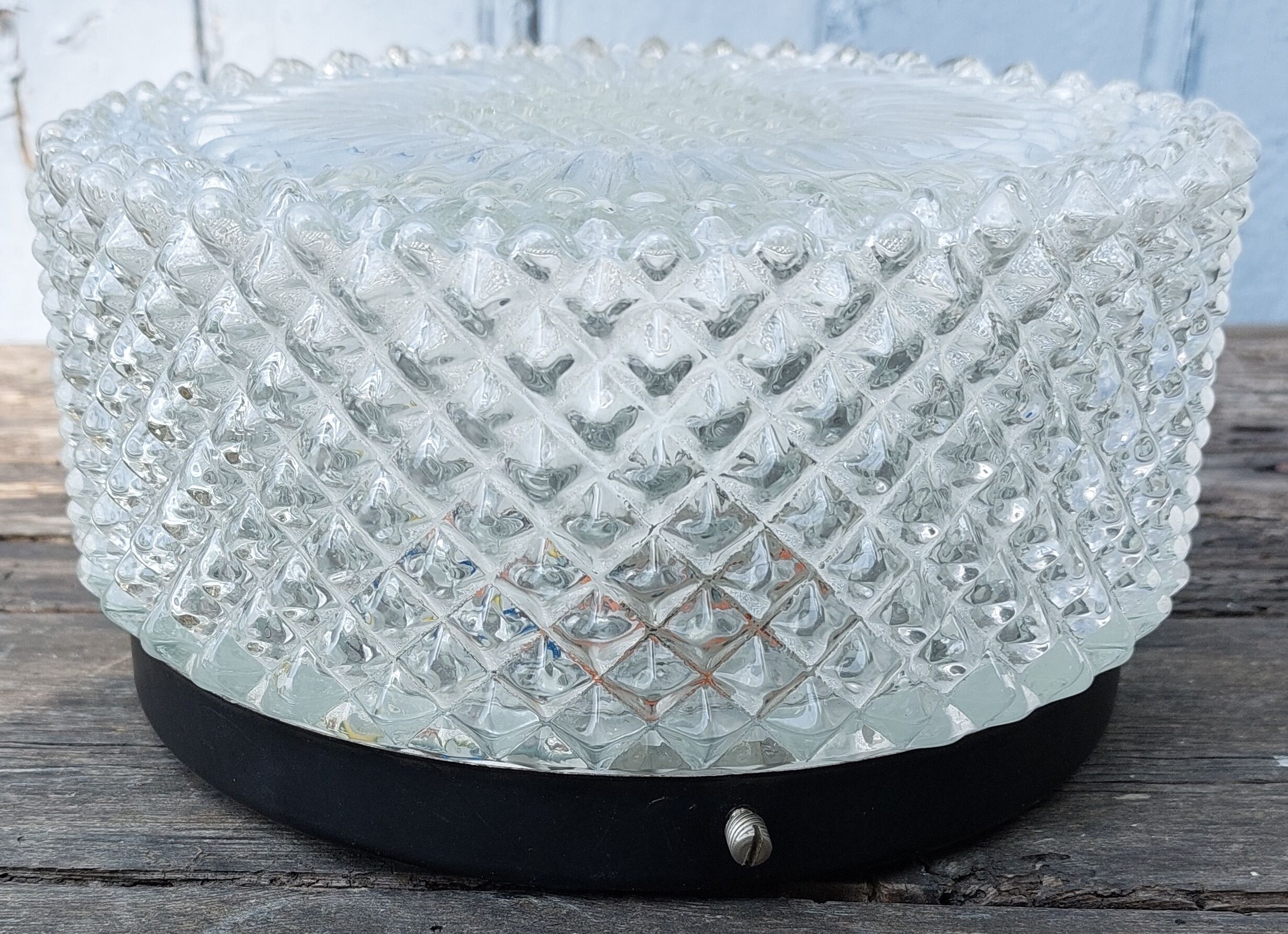 glass ceiling lamp