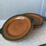 Sarreguemines fish plates