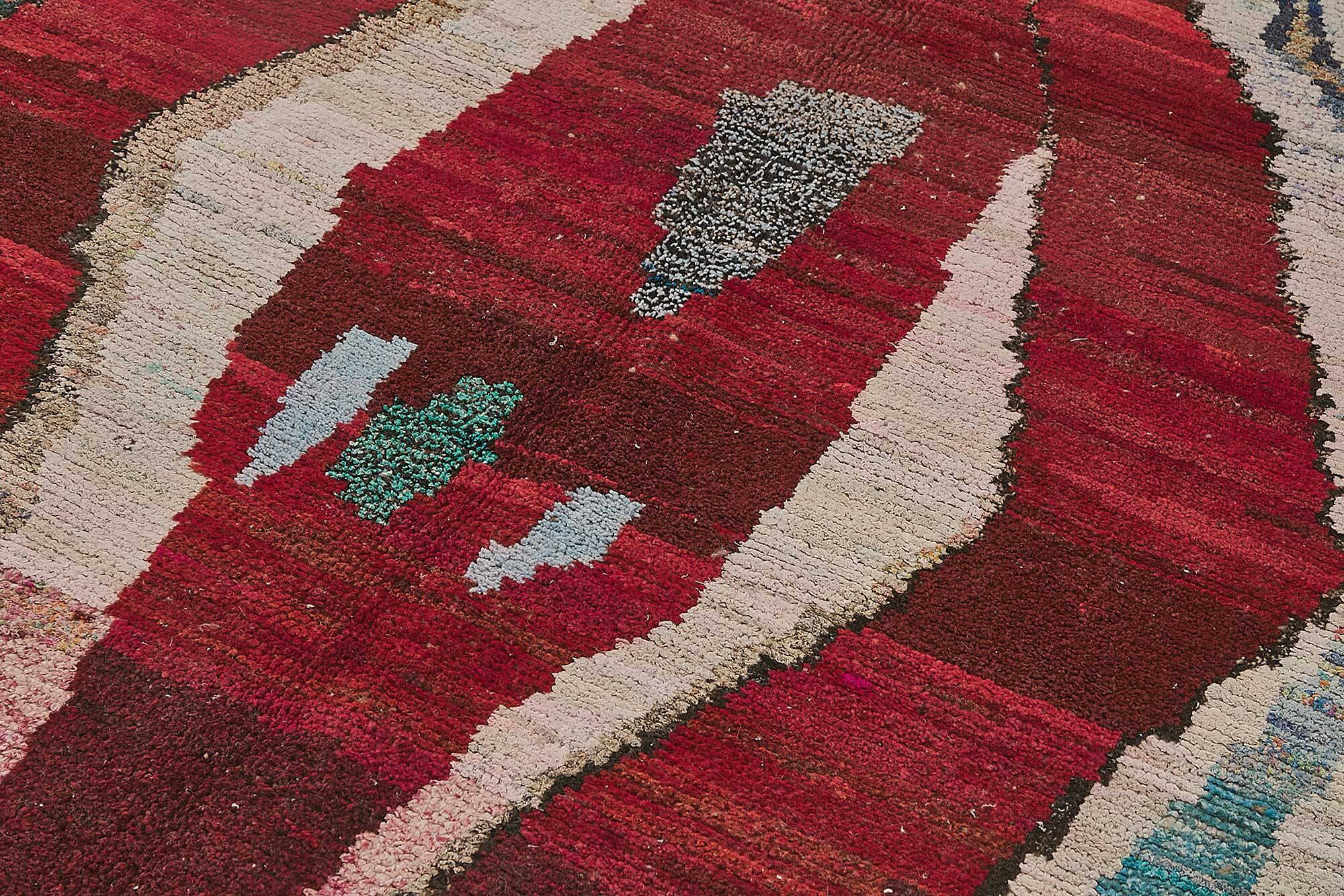 Handwoven Turkish Recycled Boho Rug 195 cm x 290 cm