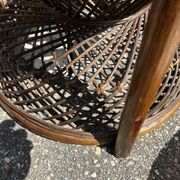 Fauteuil  Emmanuelle en rotin