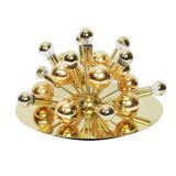 Sputnik ceiling lamp in brass or wall lamp by Cosack Germany 1970s