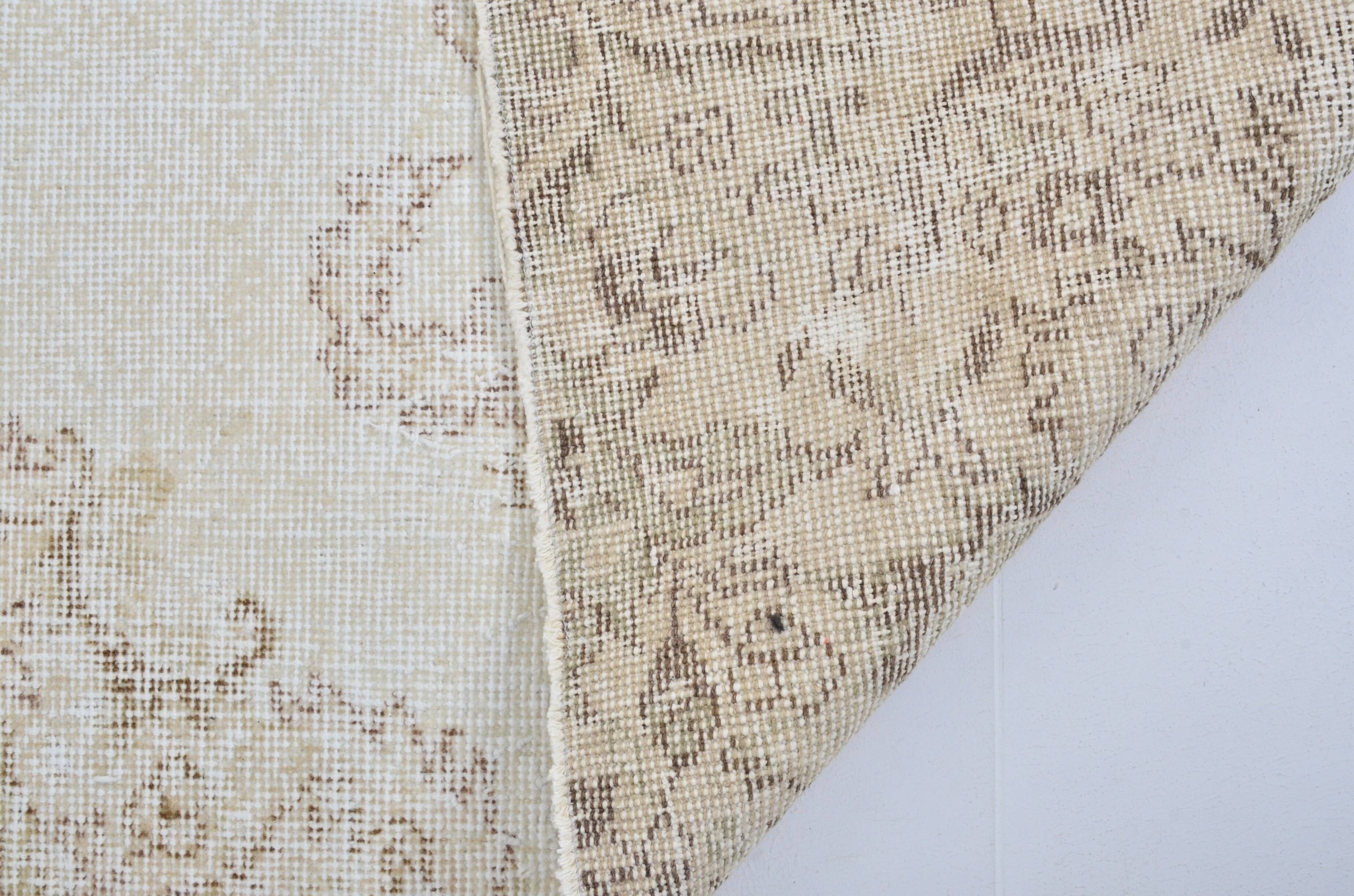 Small Vintage Geometric Wool Carpet sku 3218