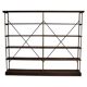 Large Oak and Iron Shelving Unit / Store Display Theodore Scherf, France 1890s