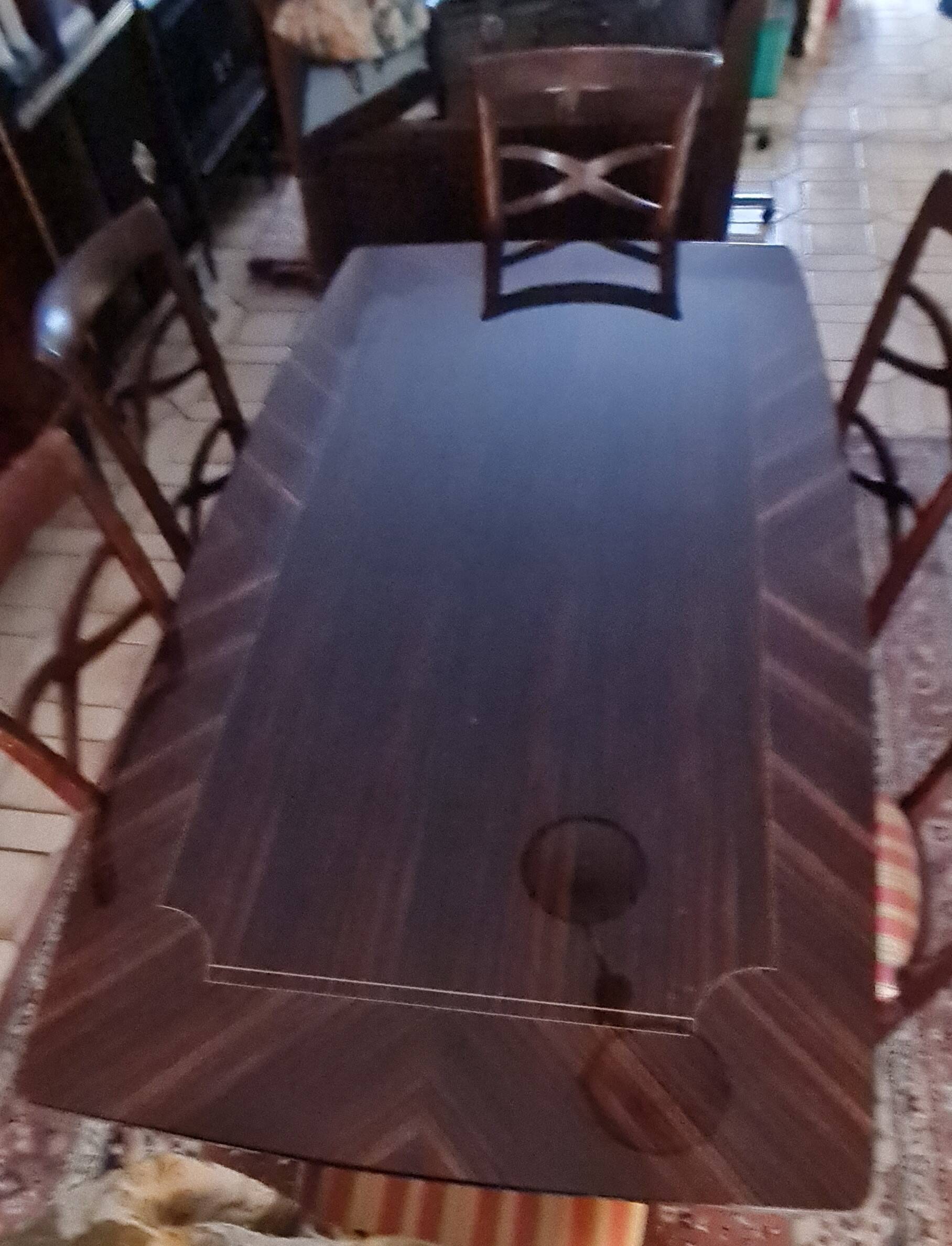 Dining table with chairs