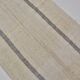 Tapis Kilim beige et noir