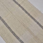 Tapis Kilim beige et noir