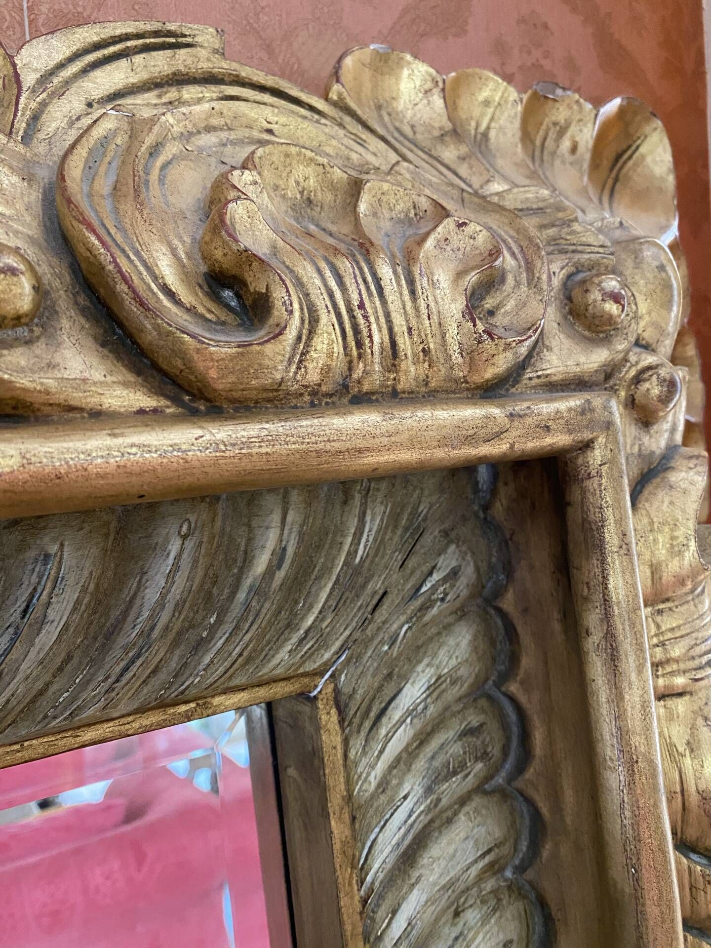 Gold Leaf Mirror