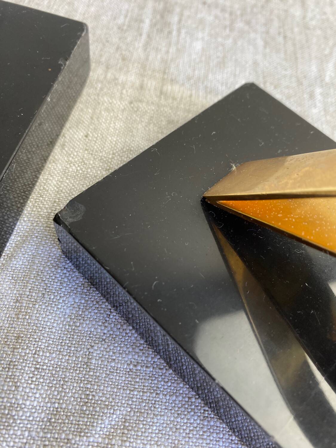 Gold Starry Bookends