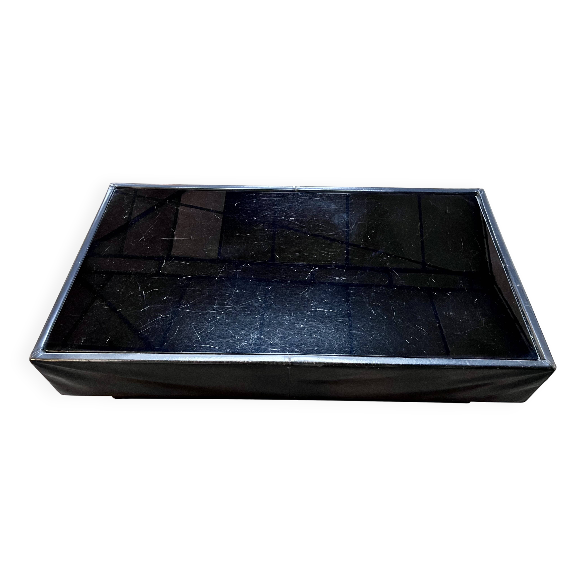 Vintage De Sede coffee table, 1970s