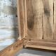 Vintage farmhouse table with spindle legs.