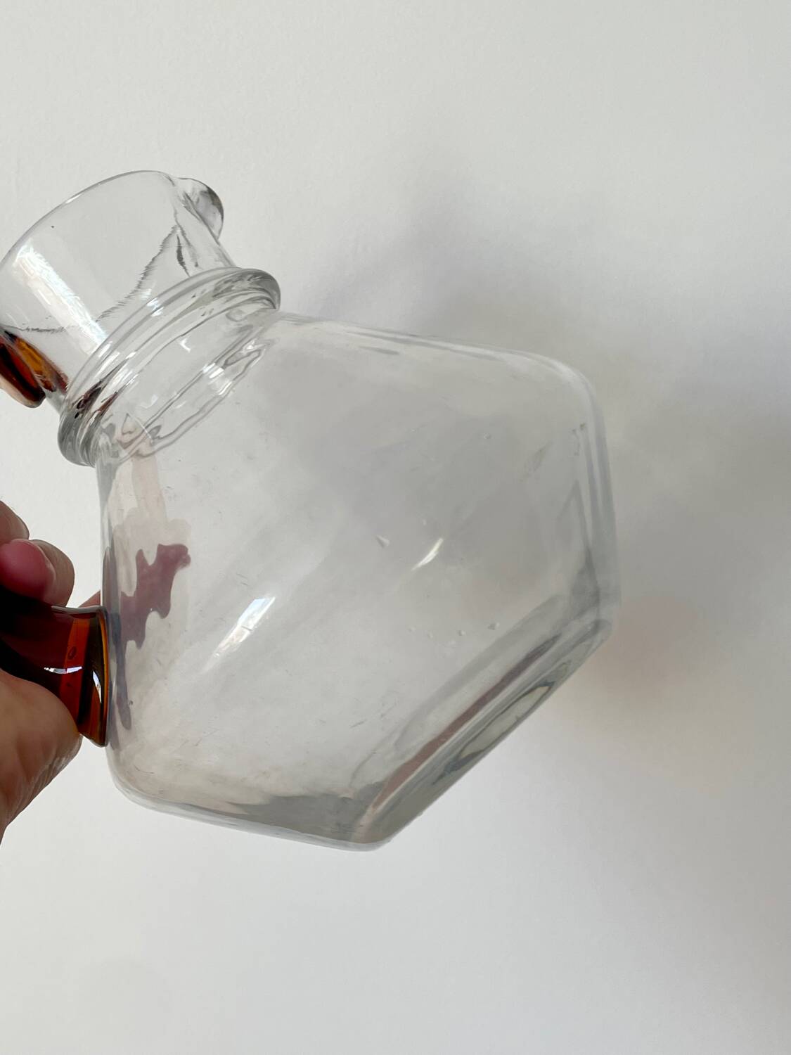 Carafe en verre 1970’s