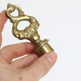 Candelabra and its smother, 5 lights, bronze