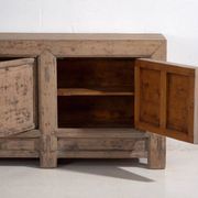 Antique elm buffet with three doors – Shanxi, circa 1920