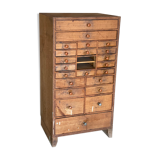 Former craft furniture with watchmaker's layette drawers