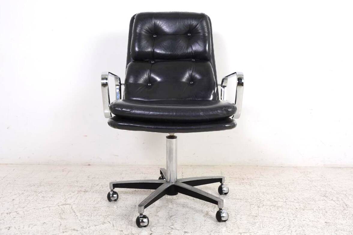 Vintage leather office chair