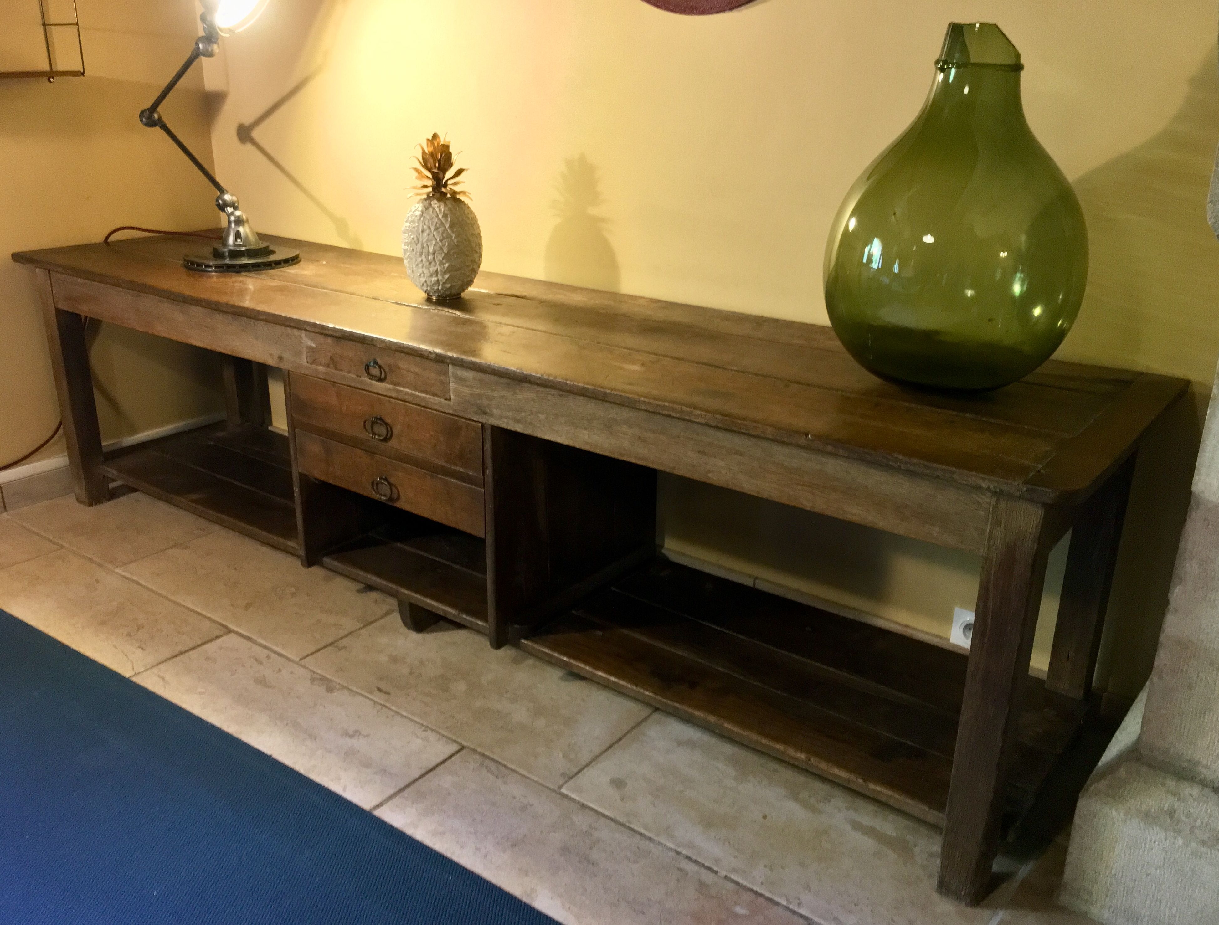 Old console furniture