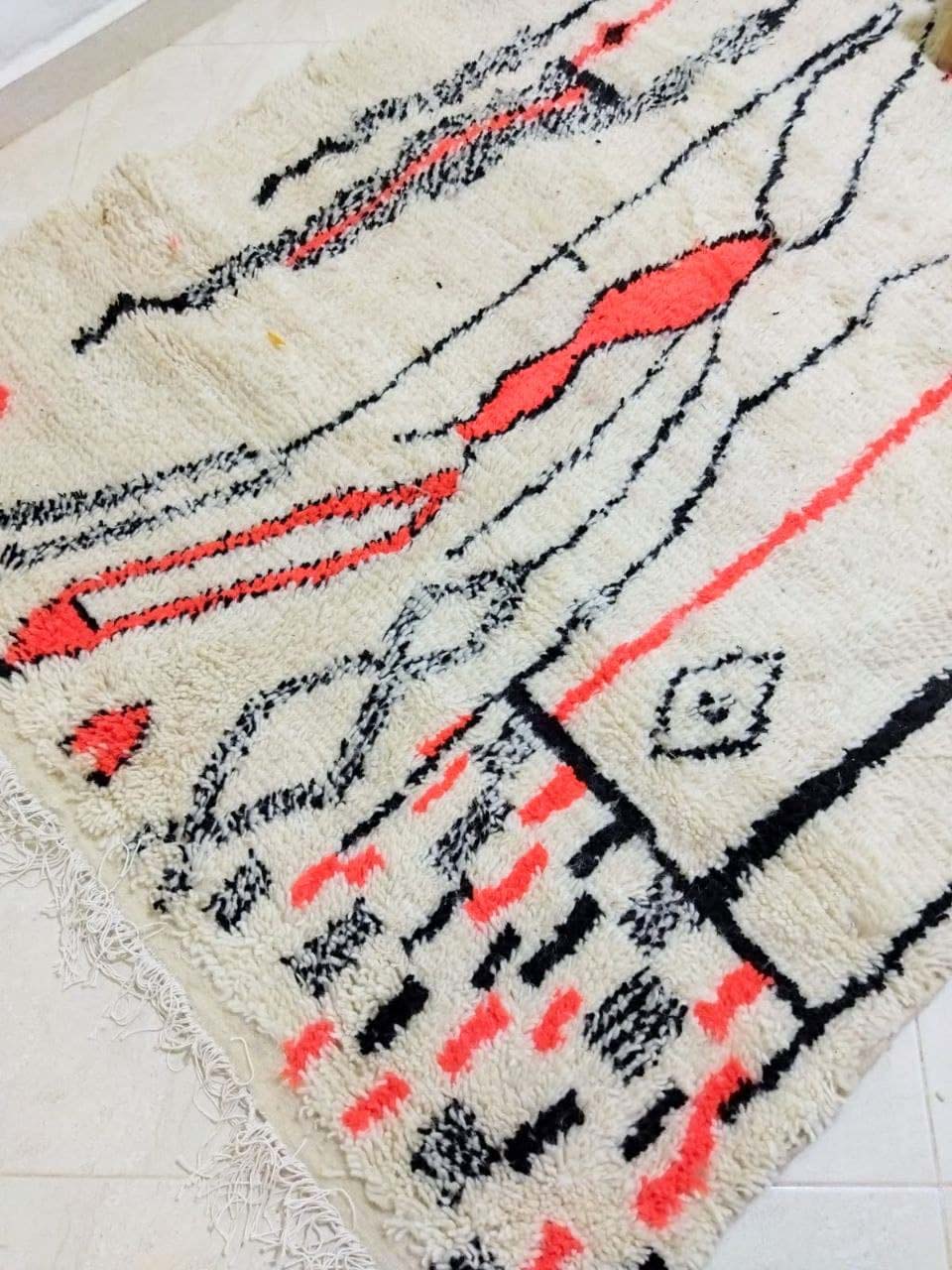 Moroccan berber carpet 232x145cm