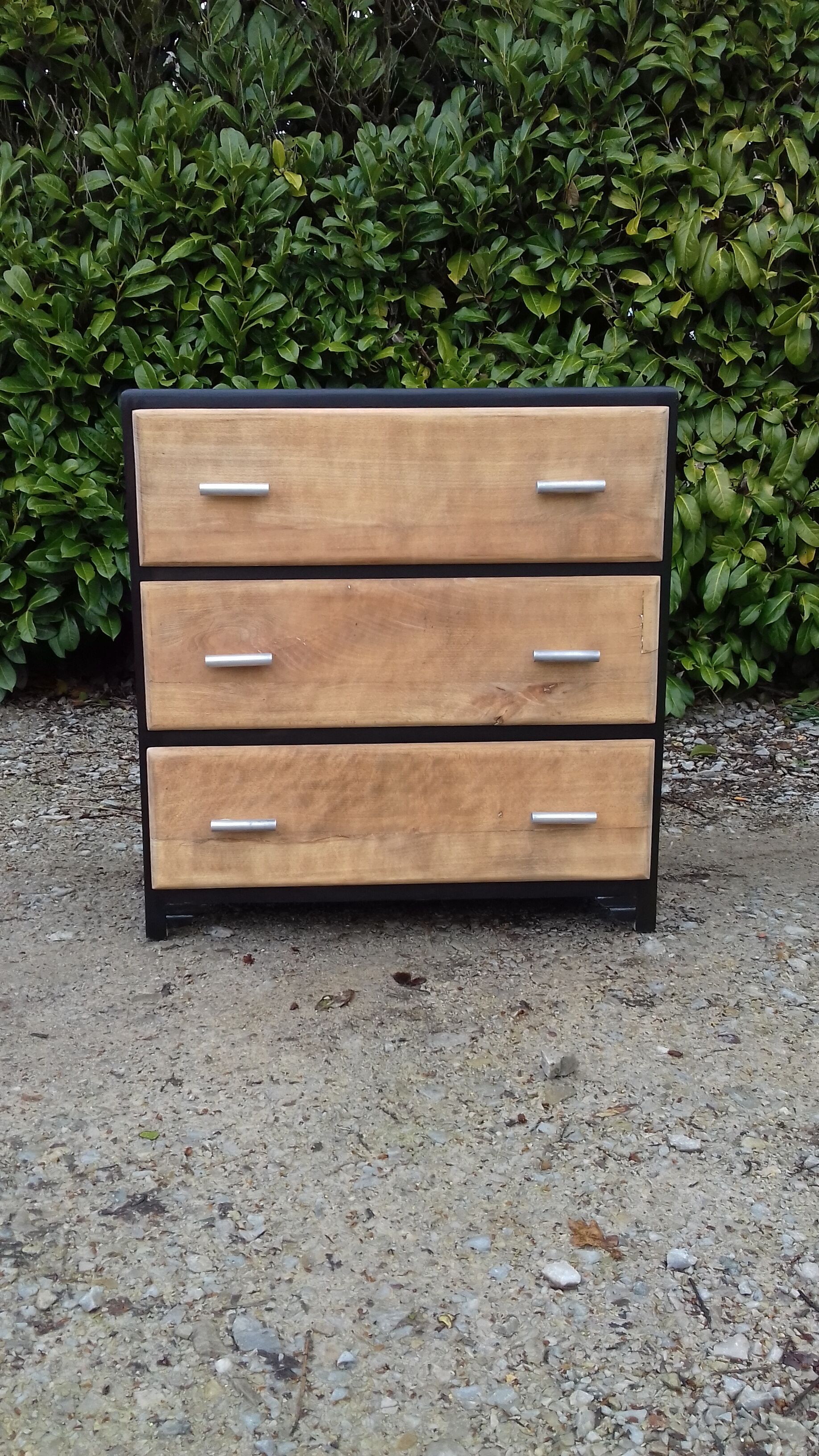 Commode 3 tiroirs vintage années 50