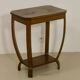 Art deco curved wood pedestal table ref bagatelle.
