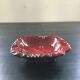 Empty burgundy red pocket