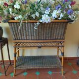 Rattan planter