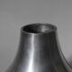 Polished Aluminum Bulbous Vase, Large