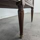 19th-century bar in Louis XVI style made of mahogany.