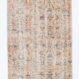 3x9 Vintage Floral Runner Rug,78x275Cm