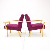 1960s Pair of Armchairs, Czechoslovakia