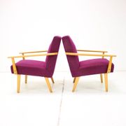 1960s Pair of Armchairs, Czechoslovakia