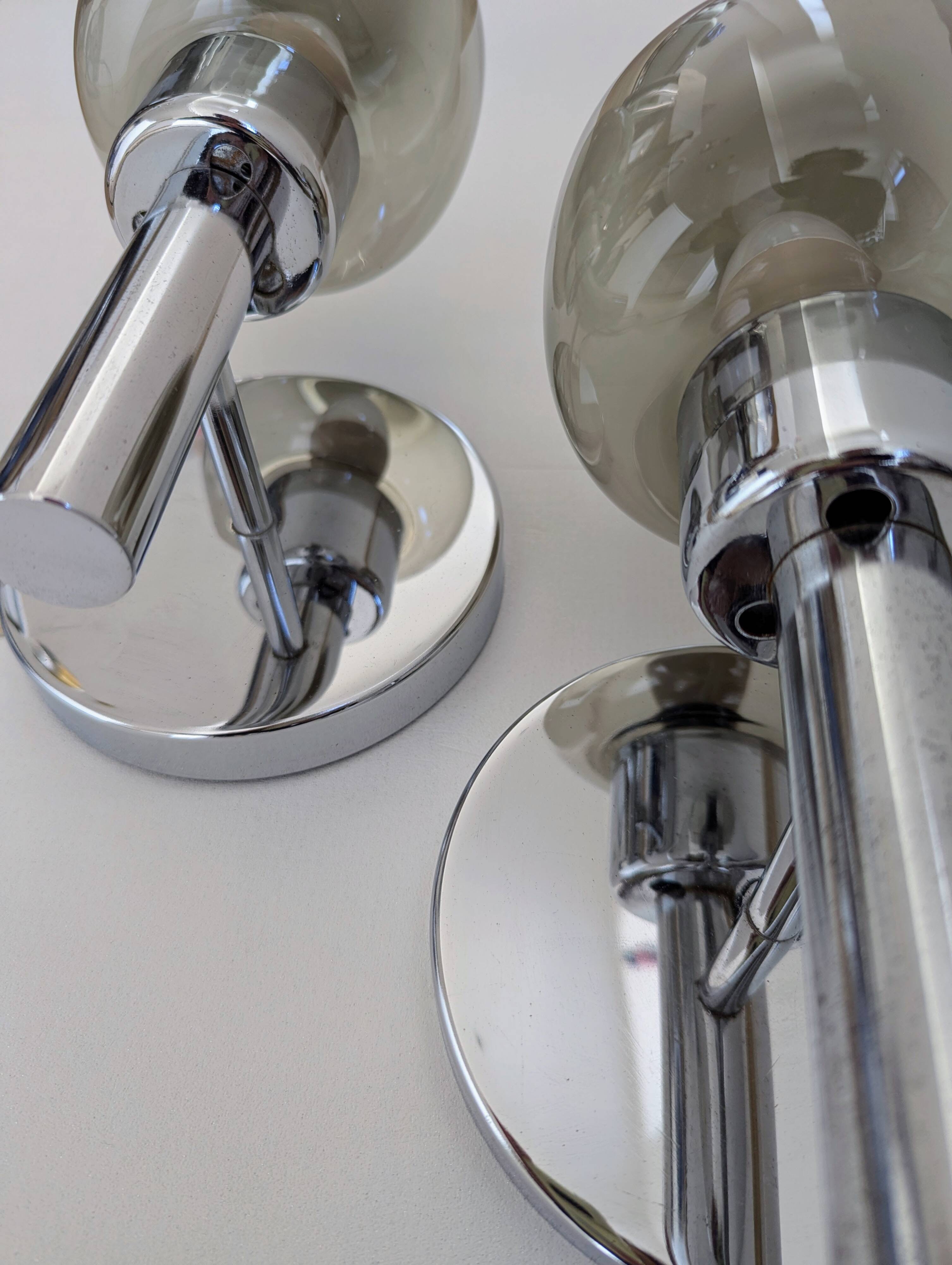 Pair of vintage wall lights