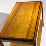 Vintage side table double top oak 1940