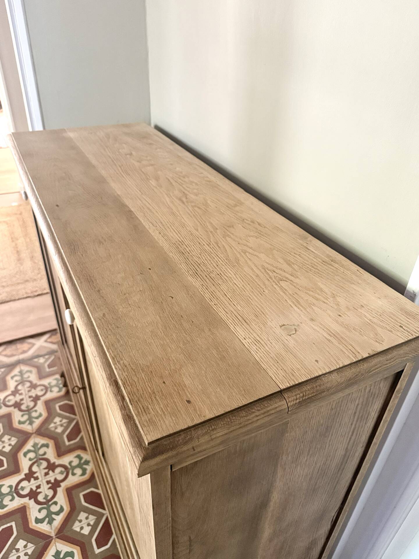 Solid oak sideboard