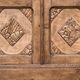 Parisian wardrobe glazed art deco 1930 raw wood