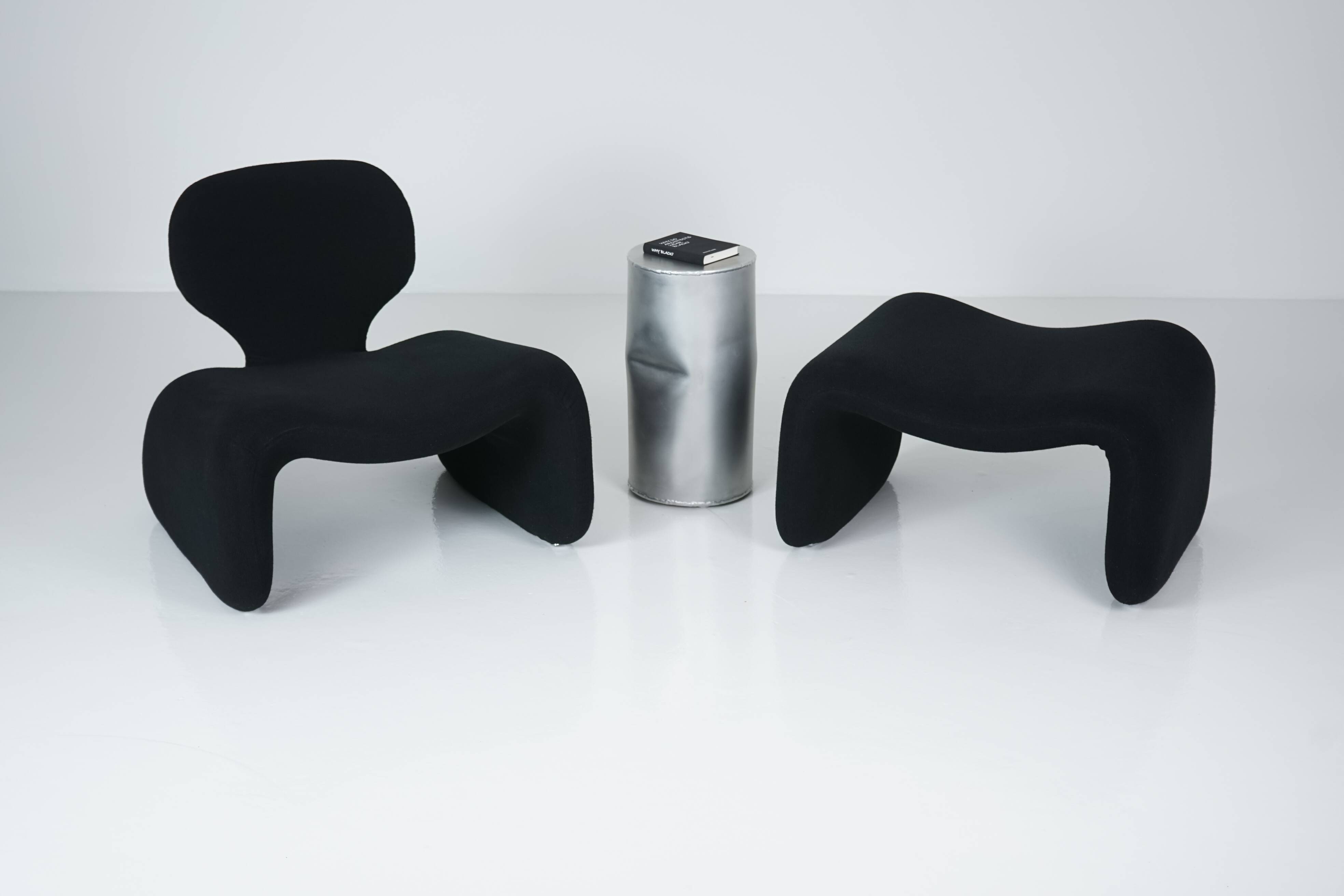 Fauteuil et repose-pieds Djinn par Olivier Mourgue pour Airborne