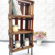 Shelf old wine box