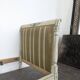 Lit de repos Directoire en bois laqué crème et vert