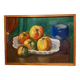 Still life with fruit signed J de Sereys and dated 1974