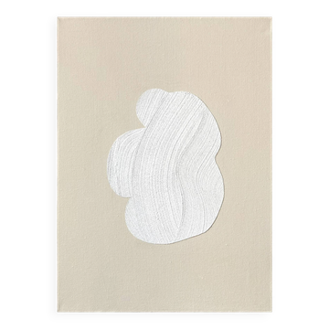 Peinture abstraite sur toile, 40x55cm