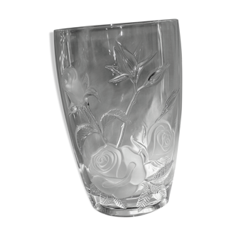 Ancient Luminarc scarlett vase