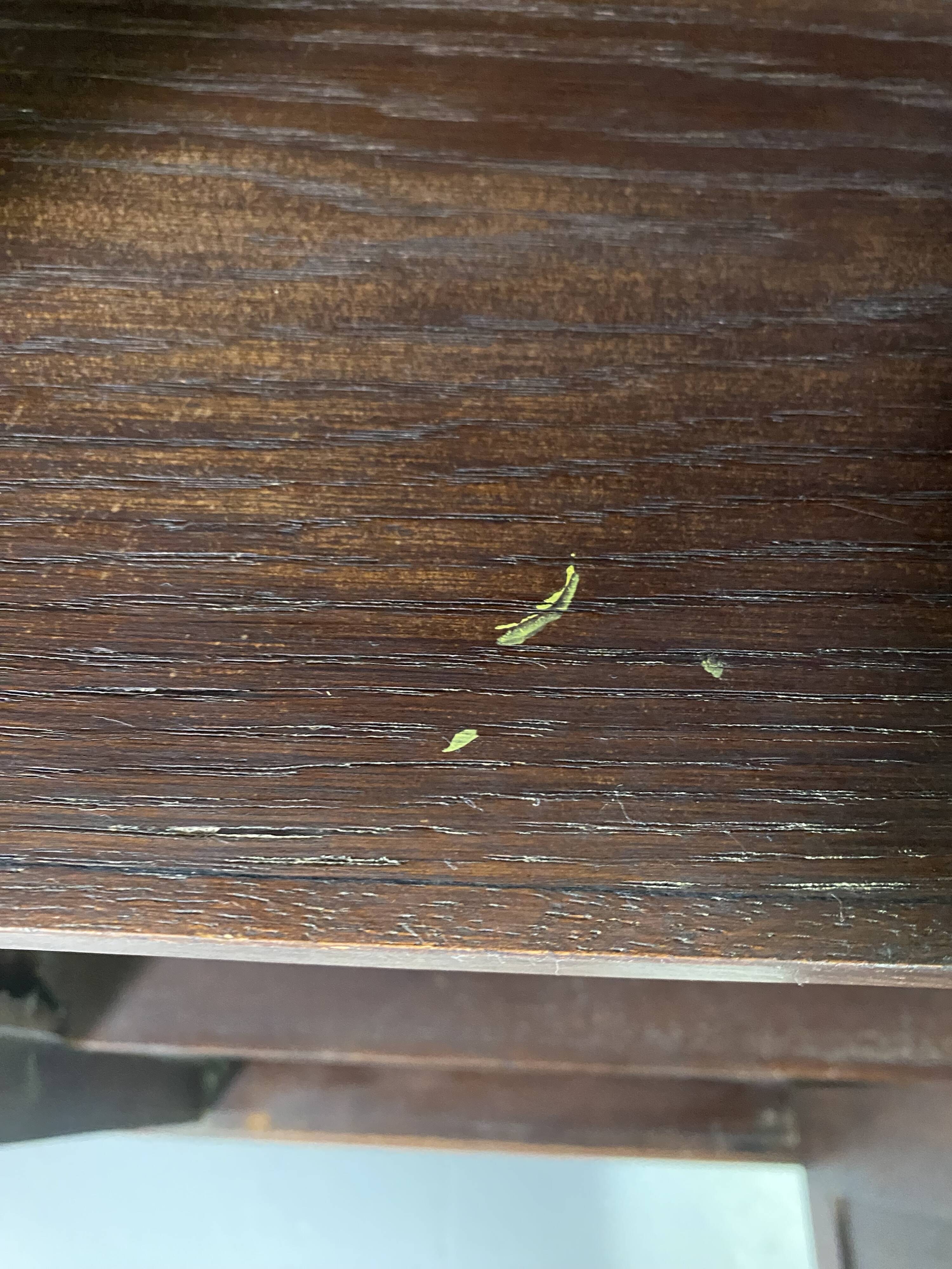 Large vintage wooden bookcase